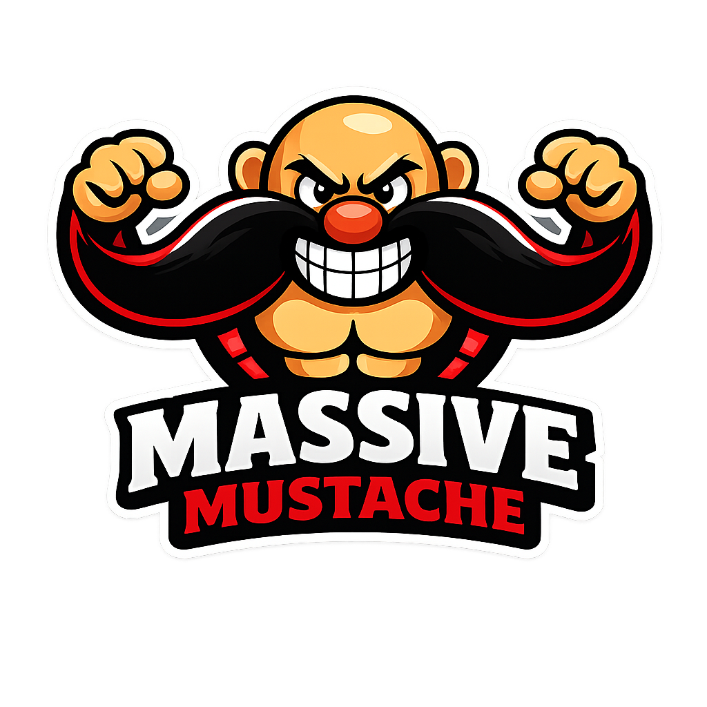 Massive Mustache logo