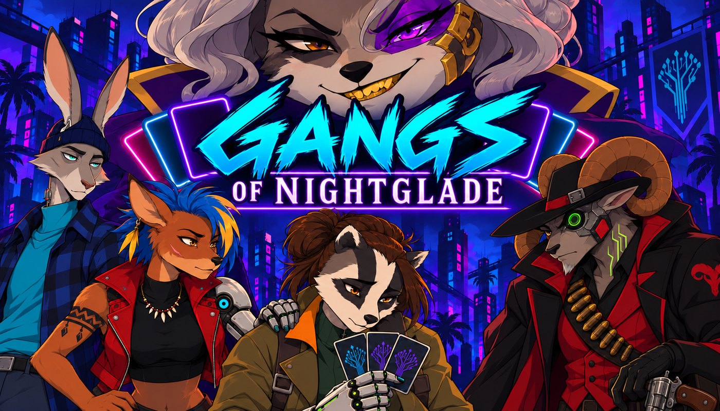 Gangs of Nightglade key art