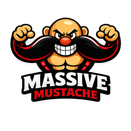Massive Mustache logo